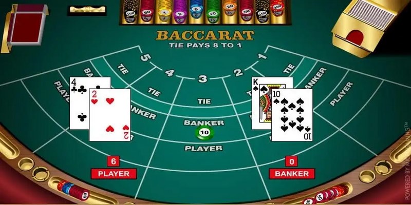 Baccarat là một trong những trò chơi đánh bài phổ biến