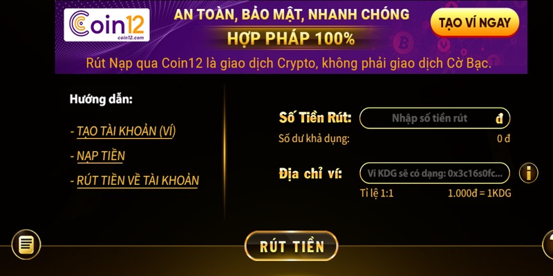 Lưu ý quan trọng khi rút tiền Vina99 cho game thủ